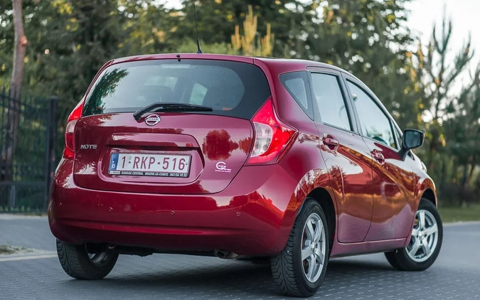 Nissan Note cena 36999 przebieg: 110987, rok produkcji 2016 z Rejowiec Fabryczny małe 781